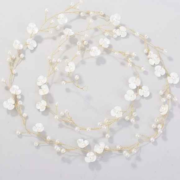 ?️Elegant Faux Pearl Hair Vine Accessorie main image 10